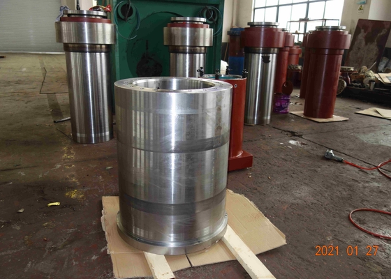 25 Mpa Naar maat gemaakte Hydraulische Cilinders, Enige Dubbelwerkende Hydraulische Cilinder