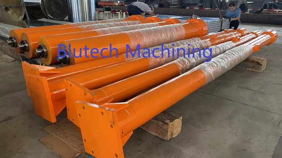 Custom Made Single Action Cylinder For Single Daylight / Multi Daylights Partical Board(PB) Hot Press