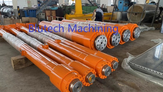 Custom Made Single Action Cylinder For Single Daylight / Multi Daylights Partical Board(PB) Hot Press
