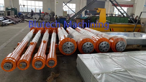Custom Made Single Action Cylinder For Single Daylight / Multi Daylights Partical Board(PB) Hot Press