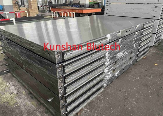 9x18ft Naar maat gemaakte Metaaldrukcilinder voor MDF HDF Hete Pers